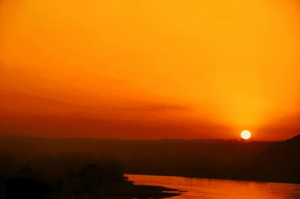 靖遠的黃河之濱真的很美