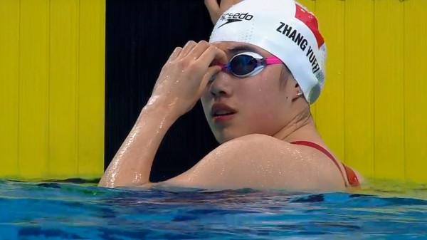 泳壇又現新星，13歲河北女孩高唯中，全運會400米混合泳第六名