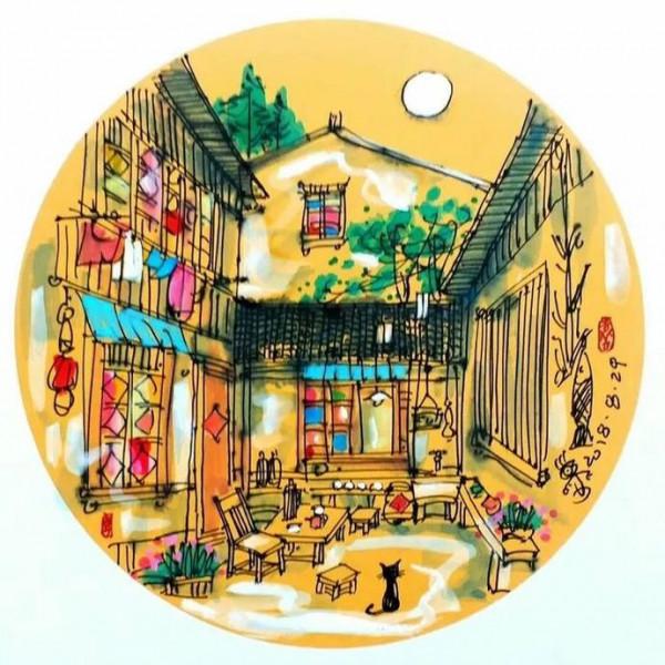 花好月圓，一起來看青浦的畫中明月