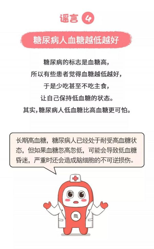 一圖讀懂：糖尿病12大謠言，大家別再相信了！