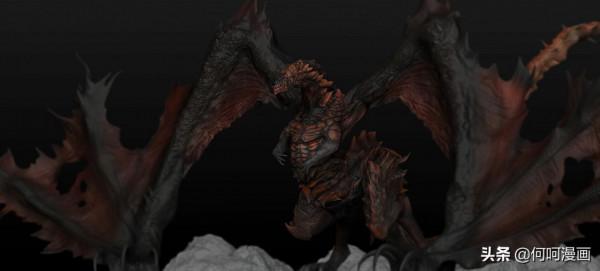 讓人很有壓迫感的一組3D怪物建模作品！想象力獨特