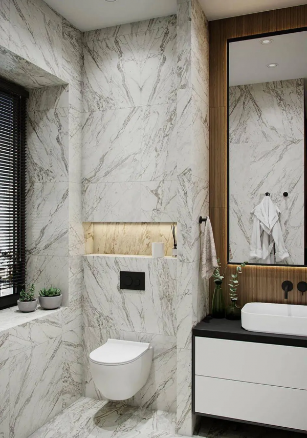 大理石衛生間，果然與眾不同