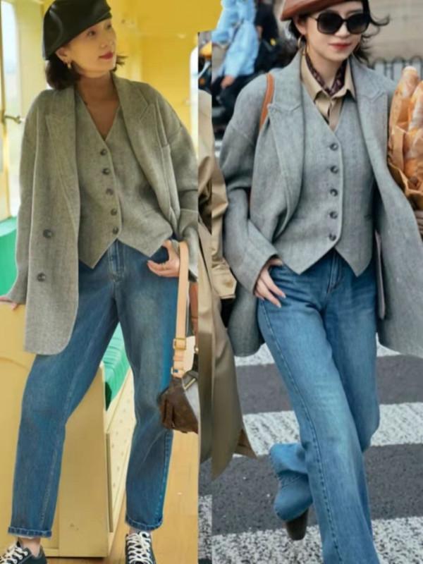 論“一衣多穿”就服三木母女，利用好這些秋款，輕鬆穿出優雅時尚