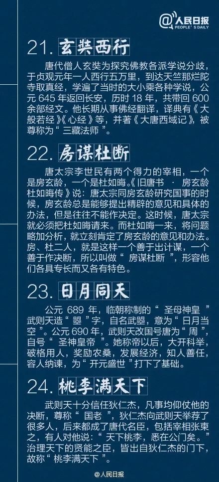 人民日報推薦：孩子應該知道的40箇中國曆史典故