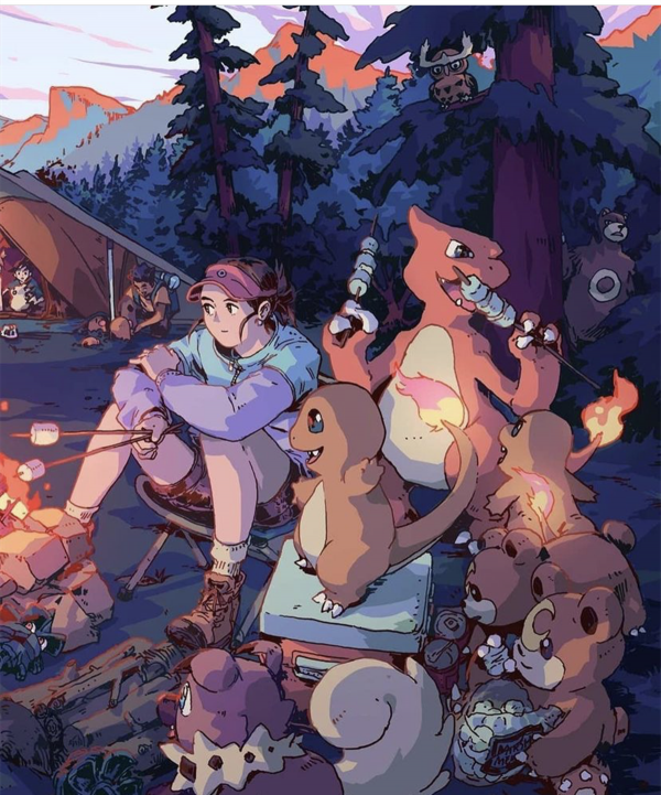 動漫難得一見的溫馨場景，不是在大結局，就只出現在幻想劇情當中