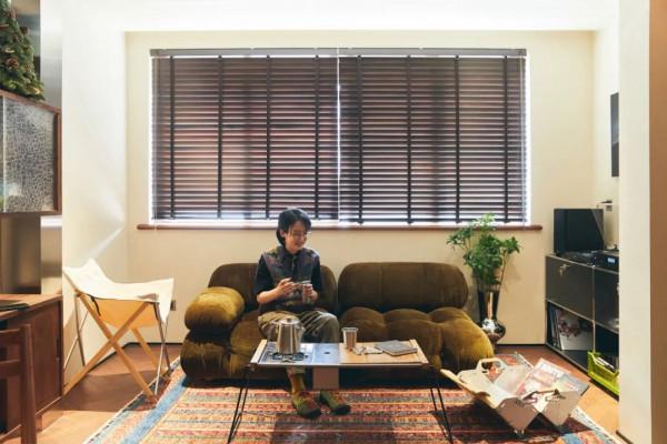 山系女孩的家：一個人在家露營，好好野