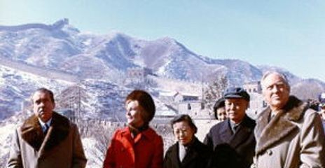 尼克松問毛主席：您有什麼特長？主席回答後，尼克松向他鞠了一躬