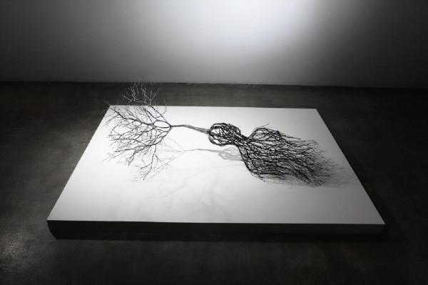 太有才了！韓國藝術家居然用不鏽鋼釘做藝術