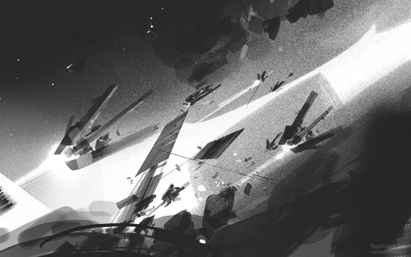 超硬核！這場景原畫，愛了