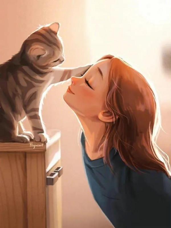 插畫 丨 樂觀和愛才是生活的解藥