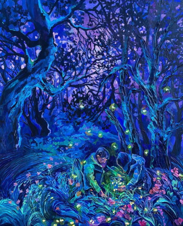 土豪辣媽用1000元一瓶顏料直接砸著畫，真不心疼！看見成品我閉嘴