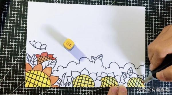 創意兒童畫:分享三款萬能背景畫法,卡通簡筆畫風格,收藏備用 創意兒童畫:分享三款萬能背景畫法,卡通簡筆畫風格,收藏備用