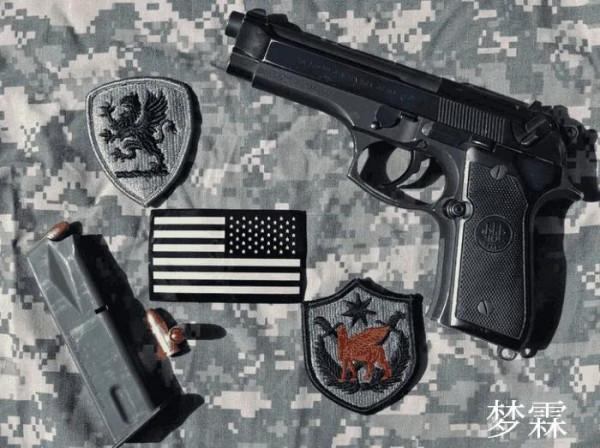 美軍在伊拉克和阿富汗服役時的隨身搭檔：伯萊塔美國M9式手槍