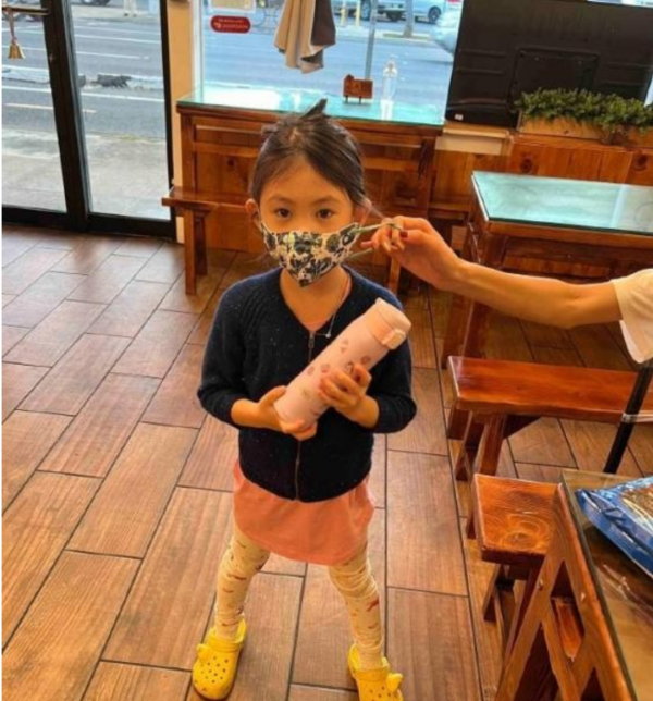 陳冠希女兒近照曝光，5歲Alaia長大了，五官完美複製爸爸