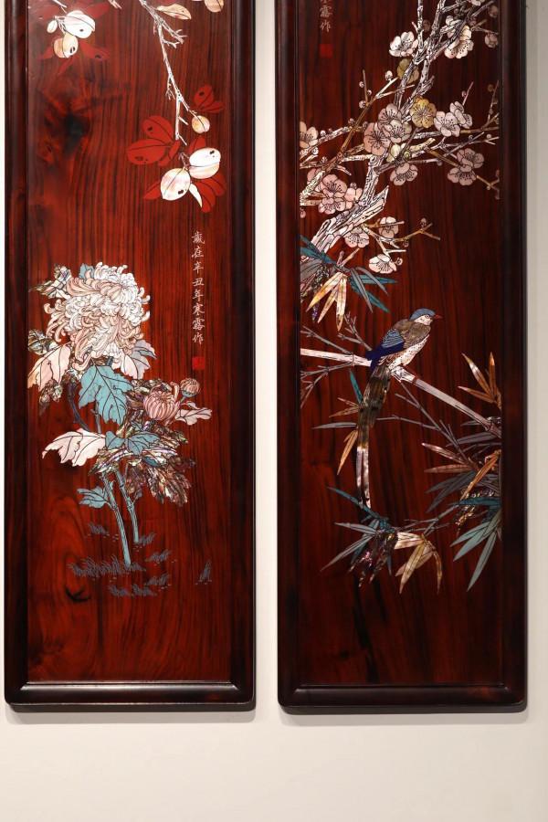 「春夏秋冬」四條屏