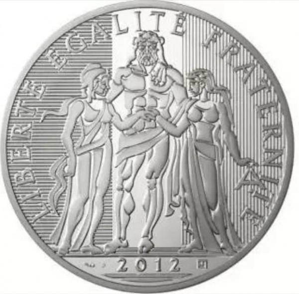 法國大力神銀幣:神創造了人,還是人創造了神? 法國大力神銀幣:神創造了人,還是人創造了神?