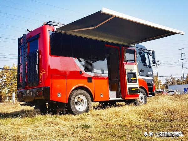 東風首款越野A型房車！4座4驅4.1T動力，C本駕駛，內外佈局超有範