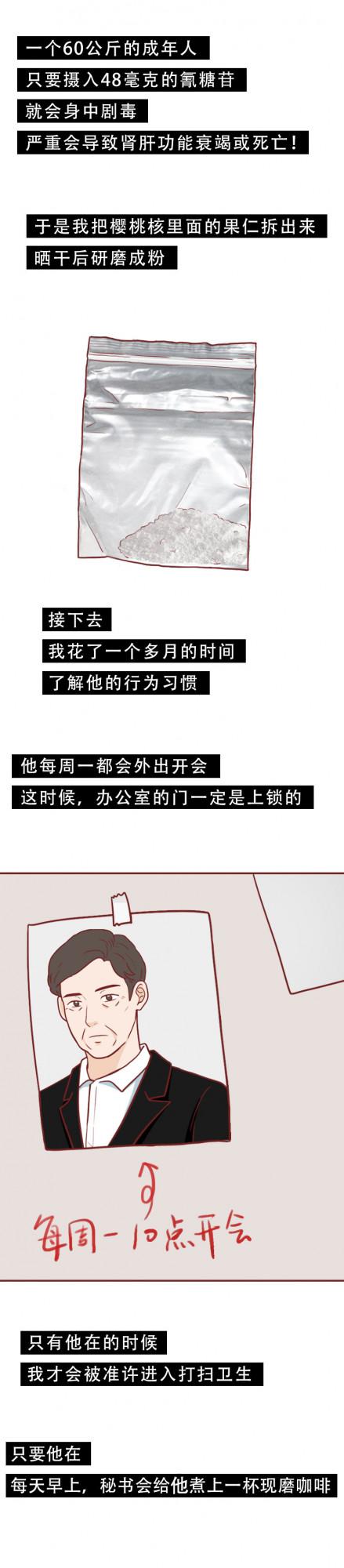 女兒被舅舅欺凌，父親用櫻桃提煉毒物復仇，漫畫結局極度舒適