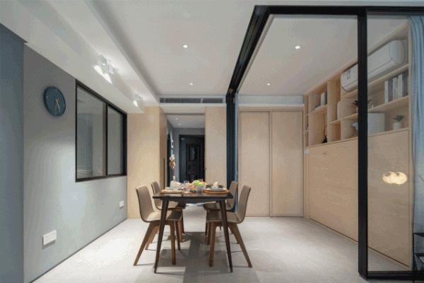 80㎡簡約新房,餐廳、書房、客臥三合一,高顏值拼色牆時髦有腔調 80㎡簡約新房,餐廳、書房、客臥三合一,高顏值拼色牆時髦有腔調