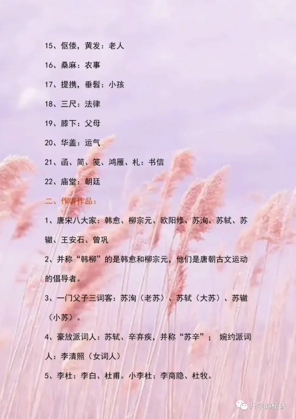 中華5000國學文化常識大全,列印一份給孩子!從小學到高中都要考 中華5000國學文化常識大全,列印一份給孩子!從小學到高中都要考