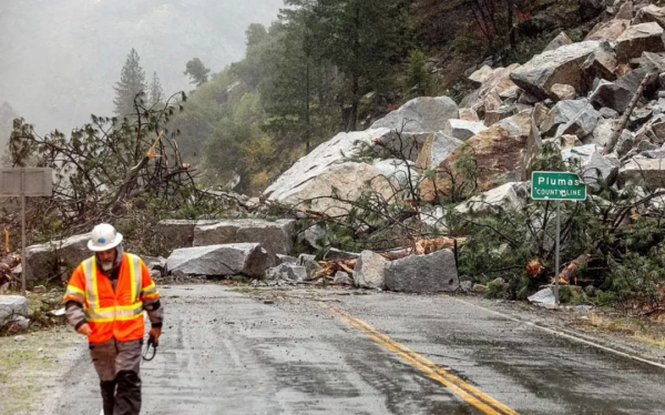 加州網友：終於等到下雨啦！乾旱的加州，一次性被罕見“炸彈氣旋”澆透了