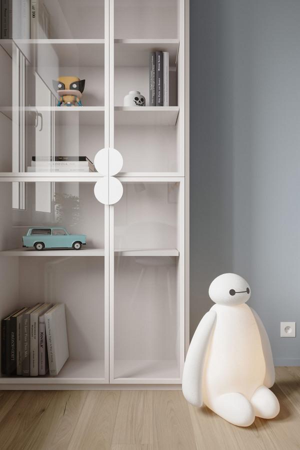 71㎡小戶型,2室2廳2衛+衣帽間!她用色彩和材質劃分空間 71㎡小戶型,2室2廳2衛+衣帽間!她用色彩和材質劃分空間