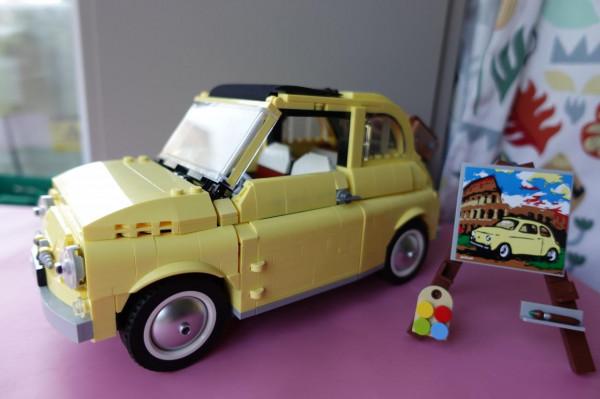 樂高10271菲亞特500復古小Q車,你愛了麼? 樂高10271菲亞特500復古小Q車,你愛了麼?