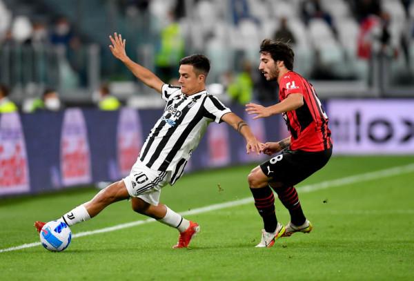 足球——意甲：尤文圖斯平AC米蘭