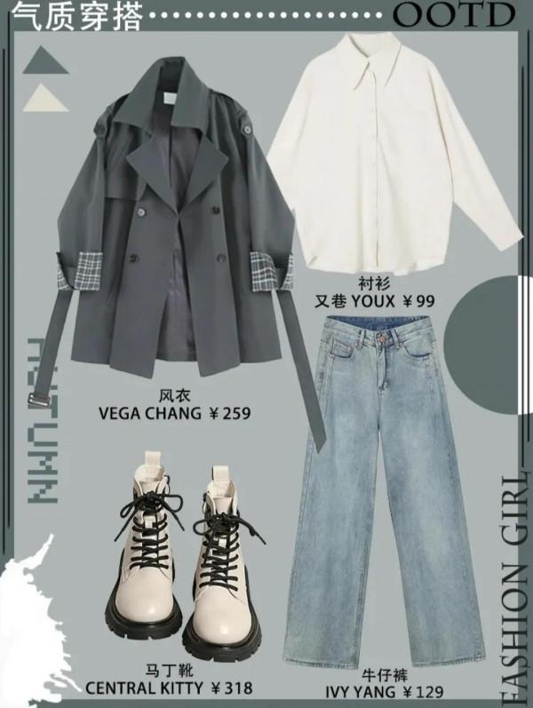 帥氣風衣｜有點街頭範的搭配