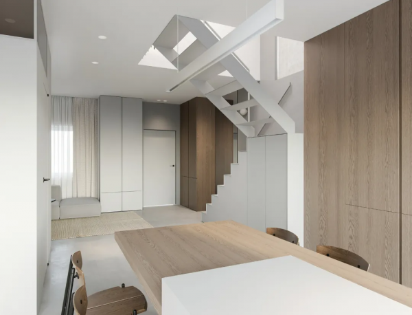 一對年輕夫婦的家，85㎡複式，簡雅純粹的格調