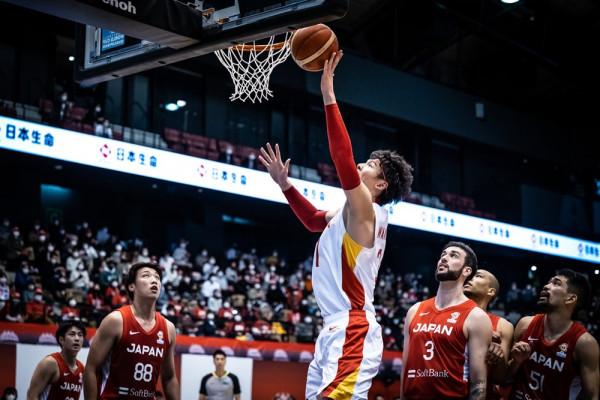 男籃世預賽-趙睿27+5張鎮麟17分 中國33分狂勝日本雙殺對手