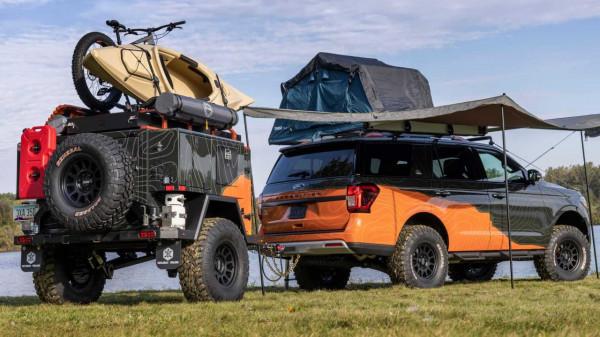 福特推出征服者離網越野概念車!自帶露營拖車,展現戶外越野能力 福特推出征服者離網越野概念車!自帶露營拖車,展現戶外越野能力
