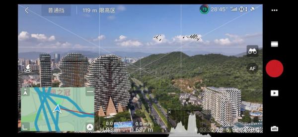 大疆 DJI Mavic 3御3 D-Log 模式下後期無法正常調色。直出則正常