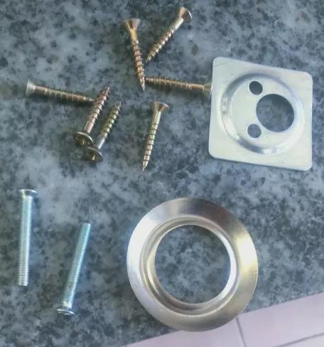 774型黑色門鎖的內部構造（774-A型雙保險黑色單舌門鎖，三）