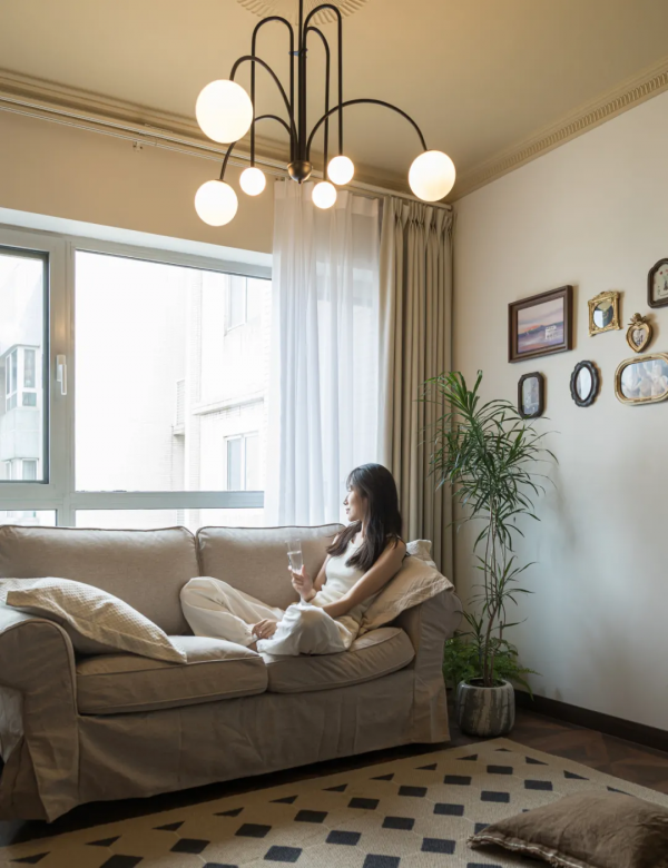 56㎡復古法式風格小戶型公寓裝修，浪漫生活體驗