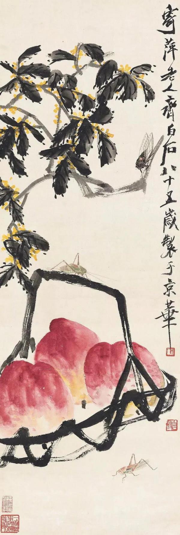 紙滿桂花香——齊白石筆下的桂花