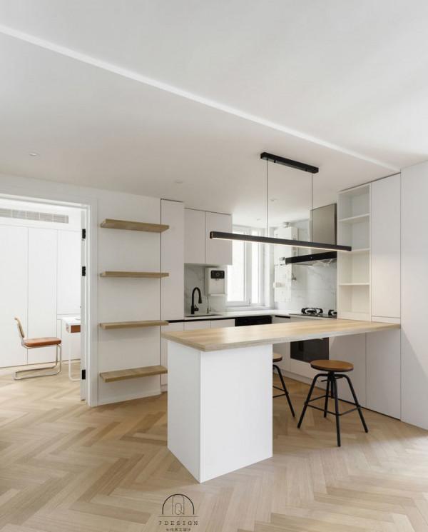 兩人居丨打破封閉廚房的束縛,將空間化零為整 兩人居丨打破封閉廚房的束縛,將空間化零為整