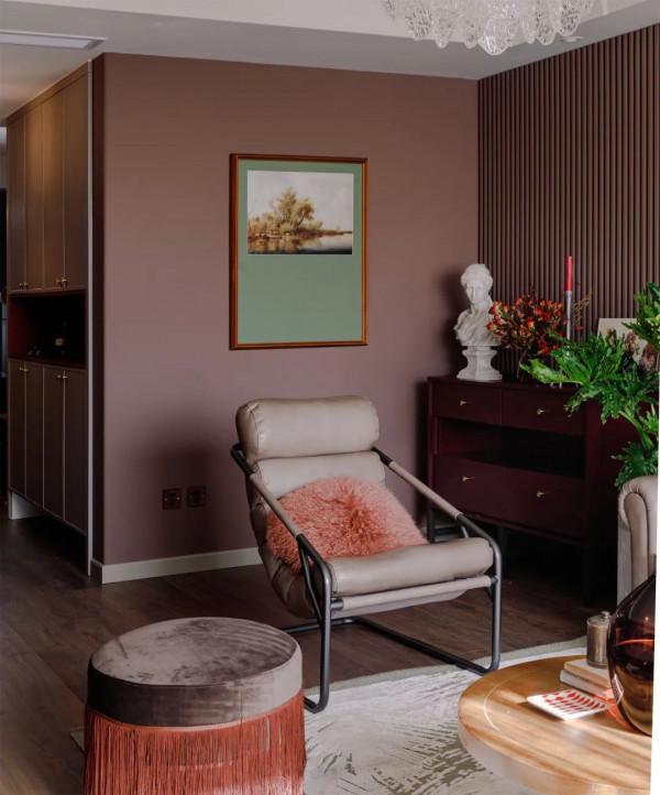 110㎡復古混搭三居，每個視角都美如畫，在家分分鐘被治癒