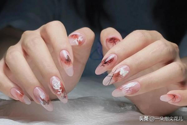 推薦10款&quot;仙喪風&quot;美甲，小眾卻好看，姐妹們一定要試試哦