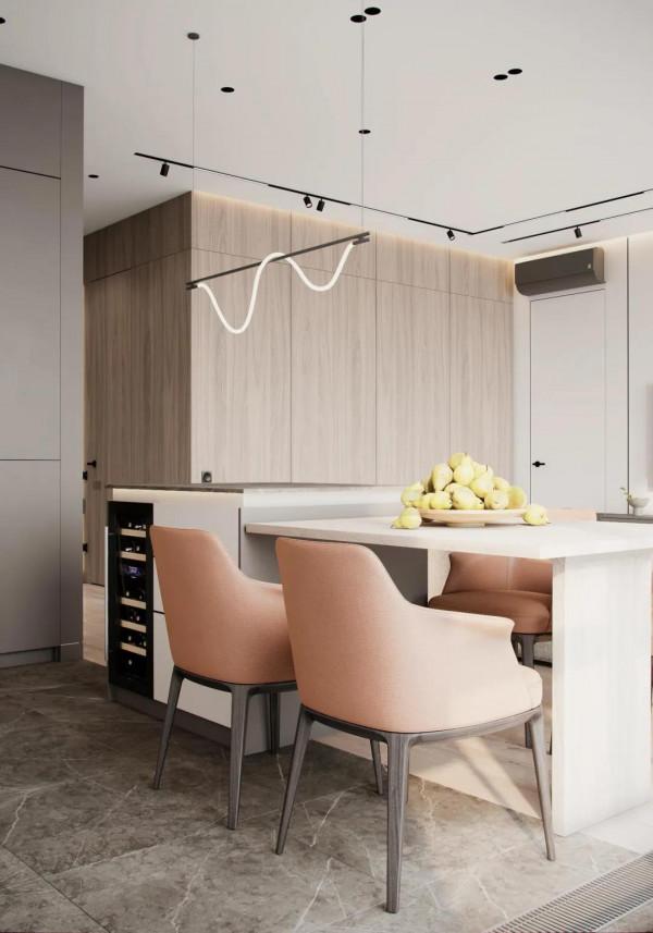 微醺色胡桃木，營造光影下的溫潤生活