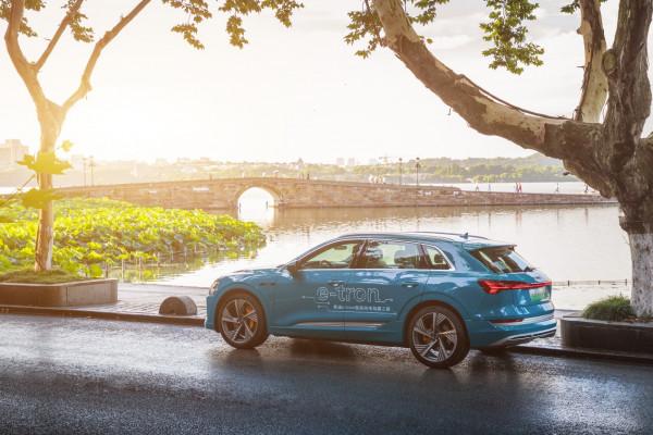 旗艦的豪華舒適 試駕奧迪e-tron純電家族