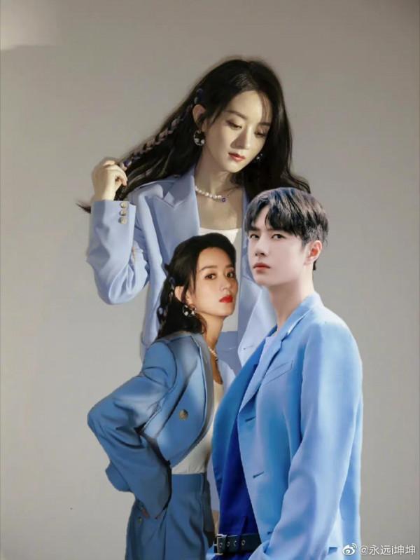 早起就能看見趙麗穎王一博的美顏暴擊，又是幸福的一天啊