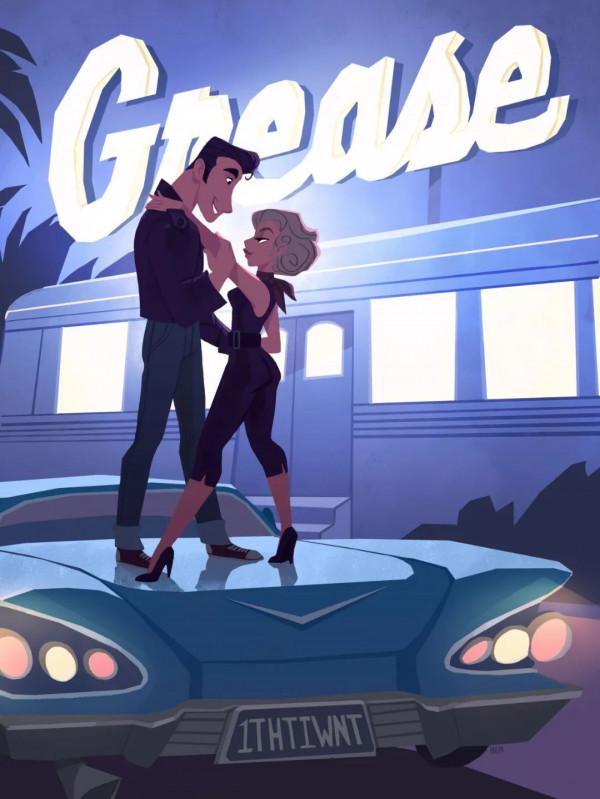 她筆下的畫就和迪士尼動畫一樣治癒 她筆下的畫就和迪士尼動畫一樣治癒