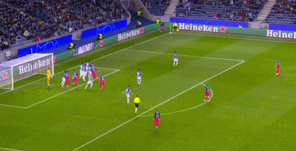 歐冠-馬競3-1波爾圖小組第二晉級 格子傳射兩隊各一人染紅