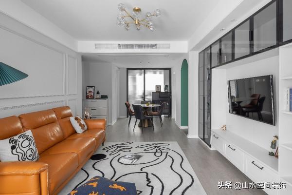 一家四口,100㎡北歐復古新家,簡潔又華麗,腔調十足 一家四口,100㎡北歐復古新家,簡潔又華麗,腔調十足