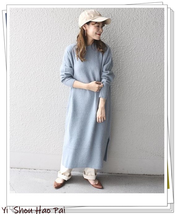 淺藍色針織衫的27種搭配圖例!用冷色調穿出輕熟高雅的感覺 淺藍色針織衫的27種搭配圖例!用冷色調穿出輕熟高雅的感覺