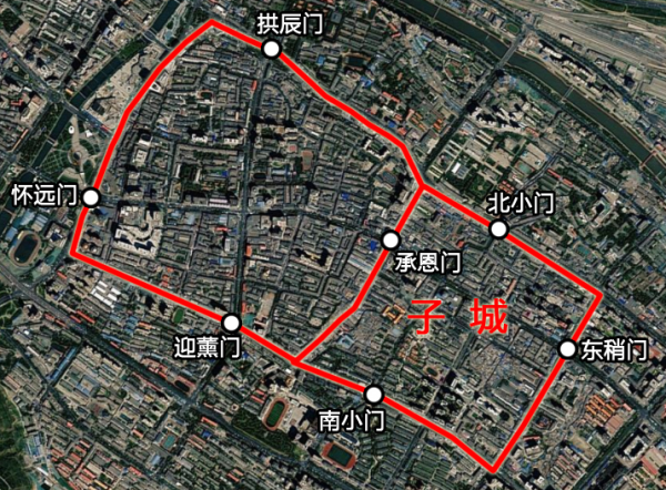 現時與清代省會以上城池圖鑑