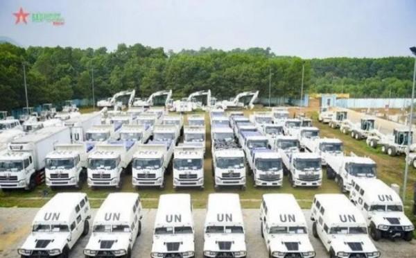 越南曝光“東風部隊”，都是猛士裝甲車！聯合國統一調派多國使用