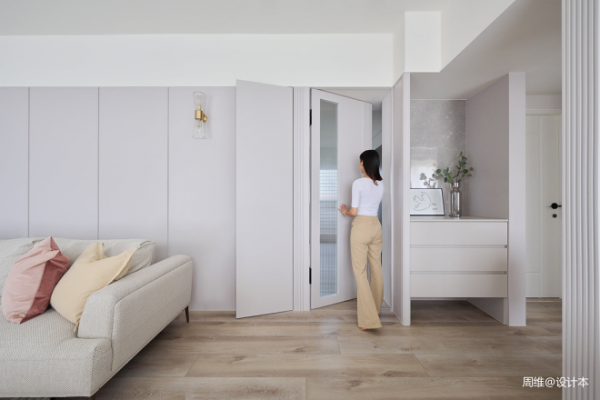 文藝風十足的80㎡老房,變身奶油新家 文藝風十足的80㎡老房,變身奶油新家