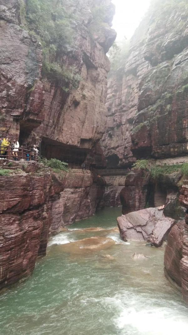 免門票120元進了雲臺山，必消小交通60元，游完花了250元